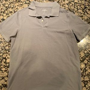 Grey polo shirt L